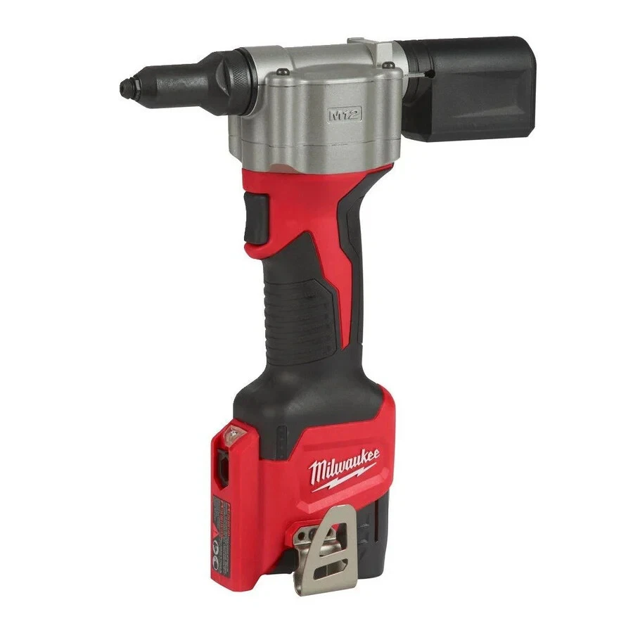 Milwaukee M12BPRT-201X 12V Pop Rivet Gun Cordless Brushless Compact Battery Kit - Image 2 of 4