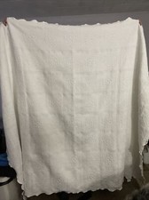 Martha Stwart Quilt White On White 62x92