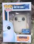 Funko Pop~Television~Dr Who ~Adipose #240 ~Hot Topic Exclusive ~Glow In The Dark
