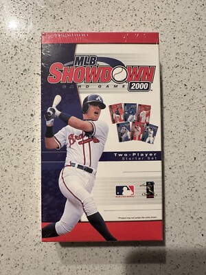 2000 MLB Showdown Card Game Two Player Starter Set Factory Sealed
