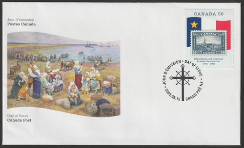 Canada #2119, Acadian Deportation, Official First Day Cover, FDC 2005
