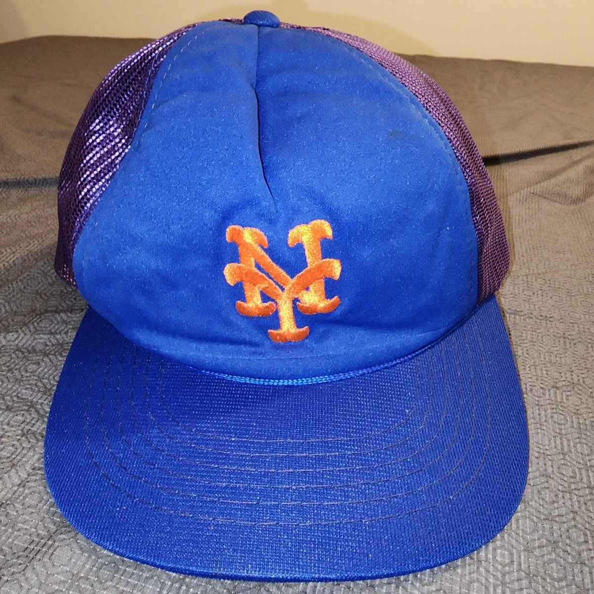 Vintage 90s New York Mets DA Designer Award SnapBack Hat Cap MLB