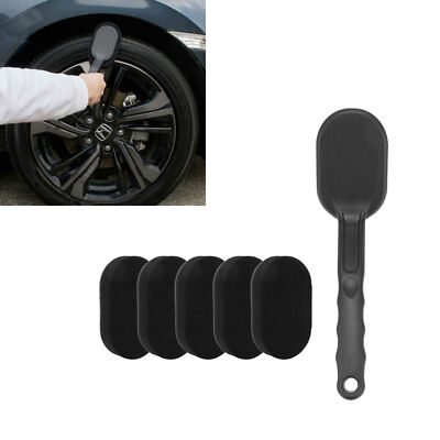 Tire Shine Applicator Brush Tire Dressing Applicator Sponge Brush for Tire Shine