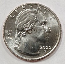 2022 P Washington Quarter NINA OTERO-WARREN Field Restricted Struck Through Rare