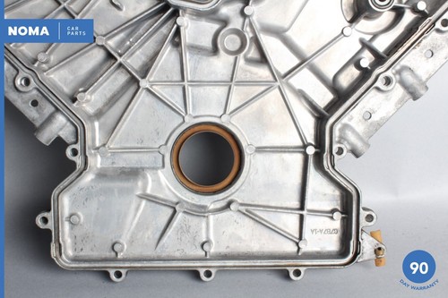 00-03 Jaguar S-Type 4.0L V8 Engine Motor Timing Chain Cover Panel XW436019CF OEM - Picture 8 of 11