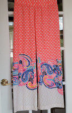 NEW Lilly Pulitzer Bal Harbour Palazzo Pant Coral Spritz Beach Bunglow M 20092B