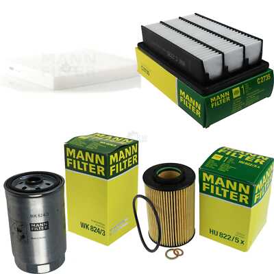 MANN-FILTER INSPEKTIONSPAKET für Hyundai Santa Fé II CM 2.2 CRDi GLS 4x4