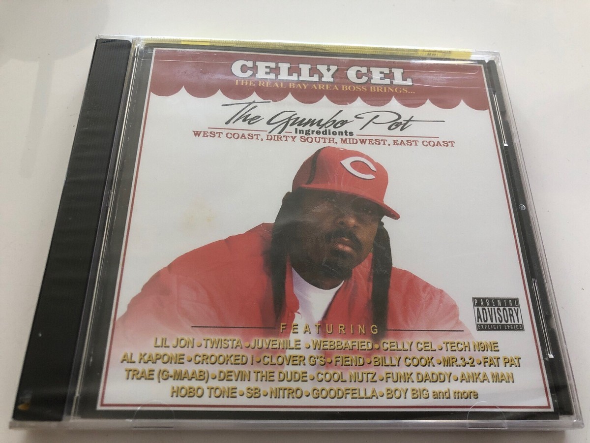 CD: CELLY CEL - The Gumbo Pot (2004 Realside Records) Sealed Bay 