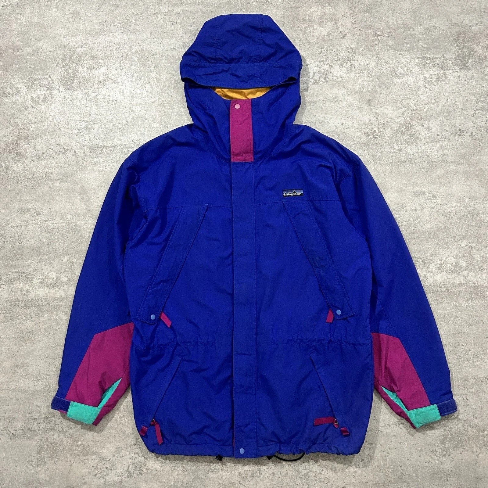 VTG 90s 00s PATAGONIA STORM JACKET MOUNTAIN PARKA BLUE PINK SIZE M
Opens in a new window or tab