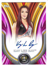 KAY LEE RAY 2020 TOPPS WWE WOMEN'S DIVISION ON CARD ROOKIE AUTO /150