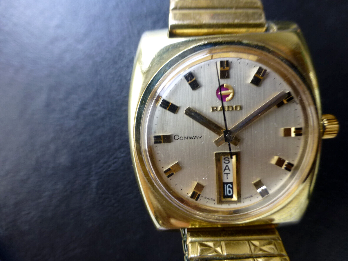 RADO CONWAY AUTOMATIC (GOLD COLOR WATCH) | eBay