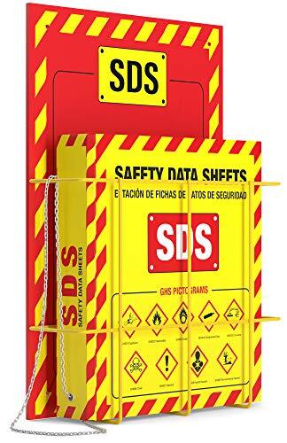 MSDS Wall Station - 3 Inch 3 Ring Material Safety Data Sheet Binder with SDS  ... 310003875407 | eBay