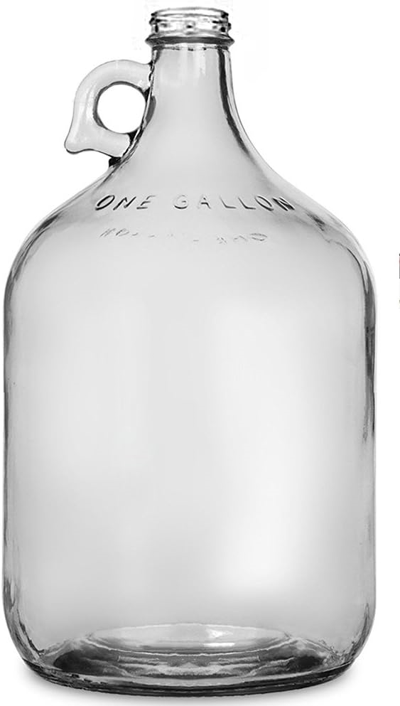 1 Gallon Glass Wine Fermenter Beer Making Rubber Stopper Airlock Brew