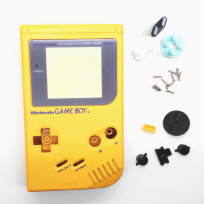GBO Austausch Komplett Gehäuse Hülle Case Für Gameboy Classic /DMG/GB --Gelb