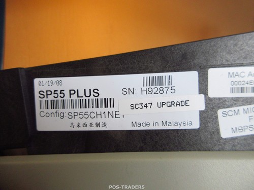 Datacard SP55 Plus SP55CH1NET SC347 Color ID Card Simplex Printer BAD PRINTS - Bild 10 von 10