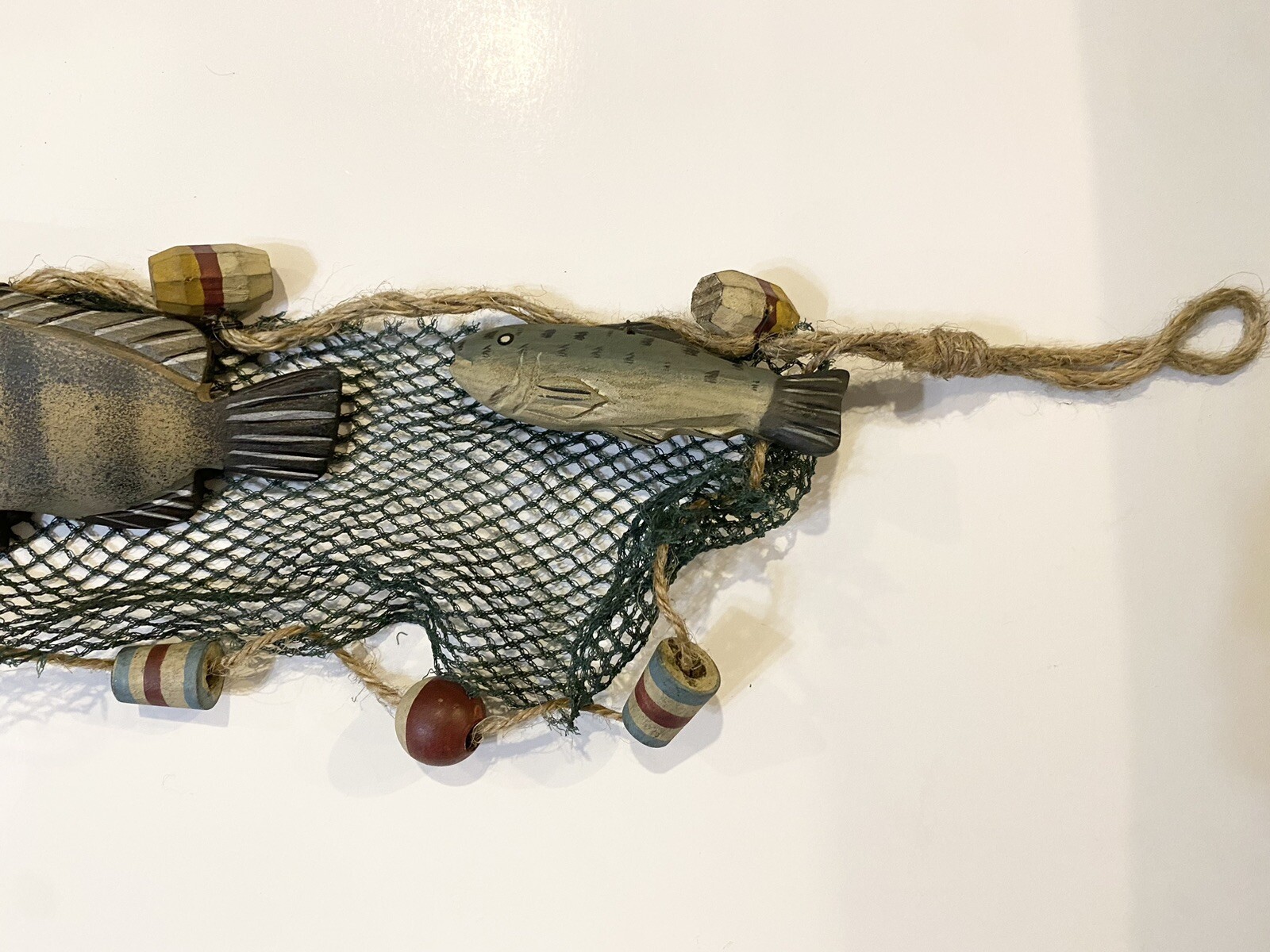 24” Fishing Net Garland Swag Lake House Fish Decor New (Qty. 2 Items In