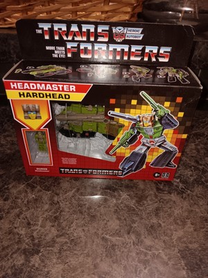 Transformers G1 Headmaster Hardhead Walmart Exclusive Reissue MIB Hasbro 