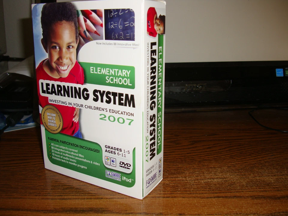 Fogware Elementary School Learning System 2007 for PC, Mac( sealed retail box) - Image 3 of 3