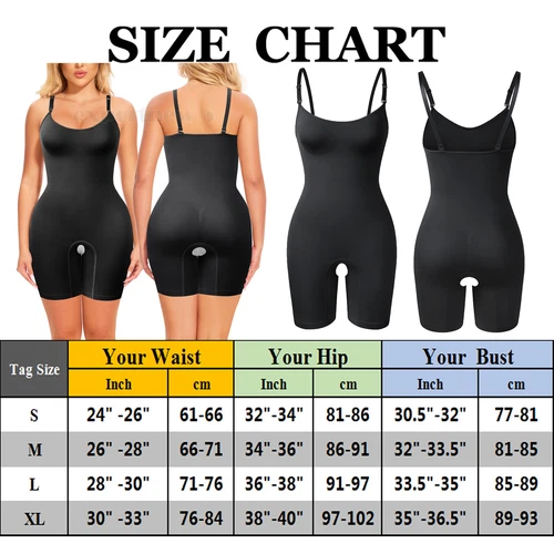 Tummy Control Bodysuit Sculpting Body Shaper Tank Top Shapewear Snatched Waist - Picture 29 of 35