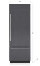 2023! Sub Zero 30” Panel Ready Fridge/Freezer NATIONWIDE SHIPPING!