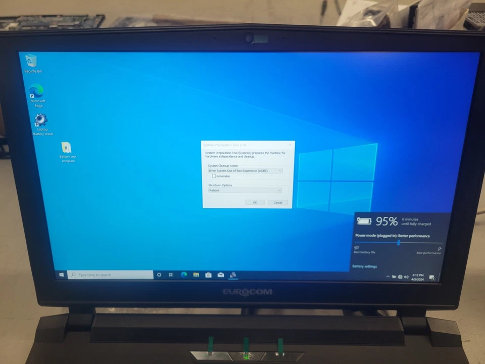 EUROCOM P5 Pro; 15.6" UHD Display;Quadro K3100M;Xeon E3-1270;125GB SATA - Image 4 of 4