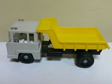 VINTAGE TOY DUMP TRUCK FRICTION POWERED DDR GDR 70s SOVIET ERA EUROPEAN EDITION
