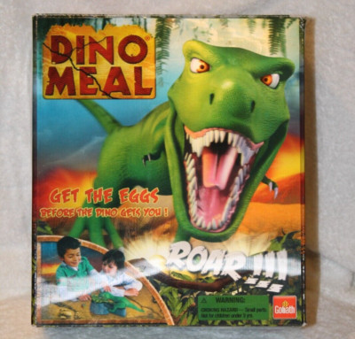 Dino Meal Game Get the Eggs Before the Dinosaur Gets You 100% COMPLETE