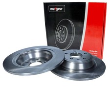 2x MAXGEAR BREMSSCHEIBEN 302mm VOLL HINTEN passend für FORD MONDEO | 19-4651
