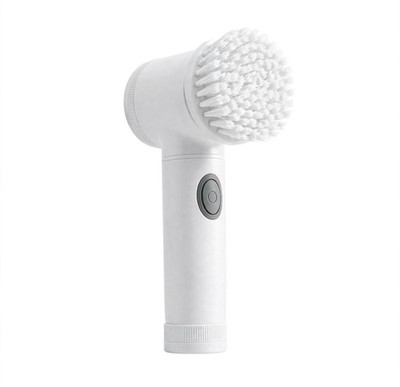 Cordless Electric Cleaning Brush USB Rechargeable Handheld Spin Scrubber 5 Heads