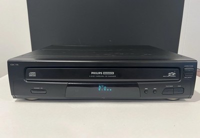 PHILIPS MAGNAVOX CDC735-5 Disc Carousel CD Changer Tested Works
