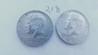 KENNEDY HALF DOLLAR,  1968-D,  1968-D,  40% SILVER   218