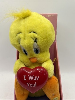 NEW VINTAGE 2003 GEMMY TWEETY BIRD Animated Plush Warner Brothers