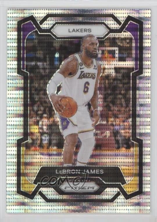 2023-24 Panini Prizm Pulsar Prizm LeBron James #63 0iy4