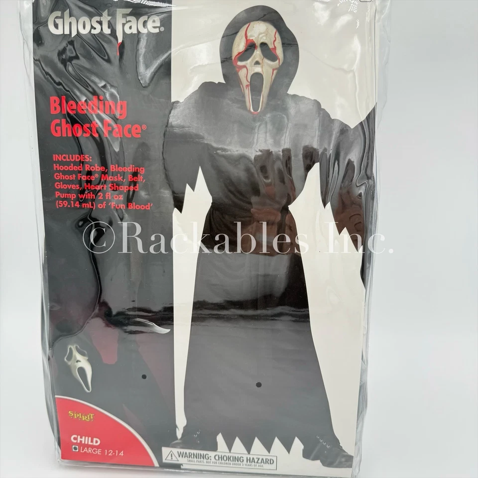 [00649822] Disfraz Spirit Halloween Niños Grito Sangrado - Las tallas de grito varían Foto 3 de 4
