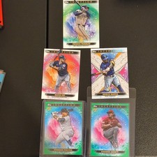 Topps Inception Freddie Freeman Guardians Rangers Yankees Reds 5 Card Lot