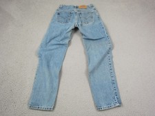 Vintage Levis 550 Jeans Teens 7 Jr W 26 L 29 Blue Relaxed Fit Tapered Denim USA