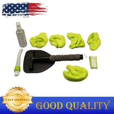 Windshield Cleaning Tool Kit Extendable Car Window Glass Wiper Cleaner Brush Pad