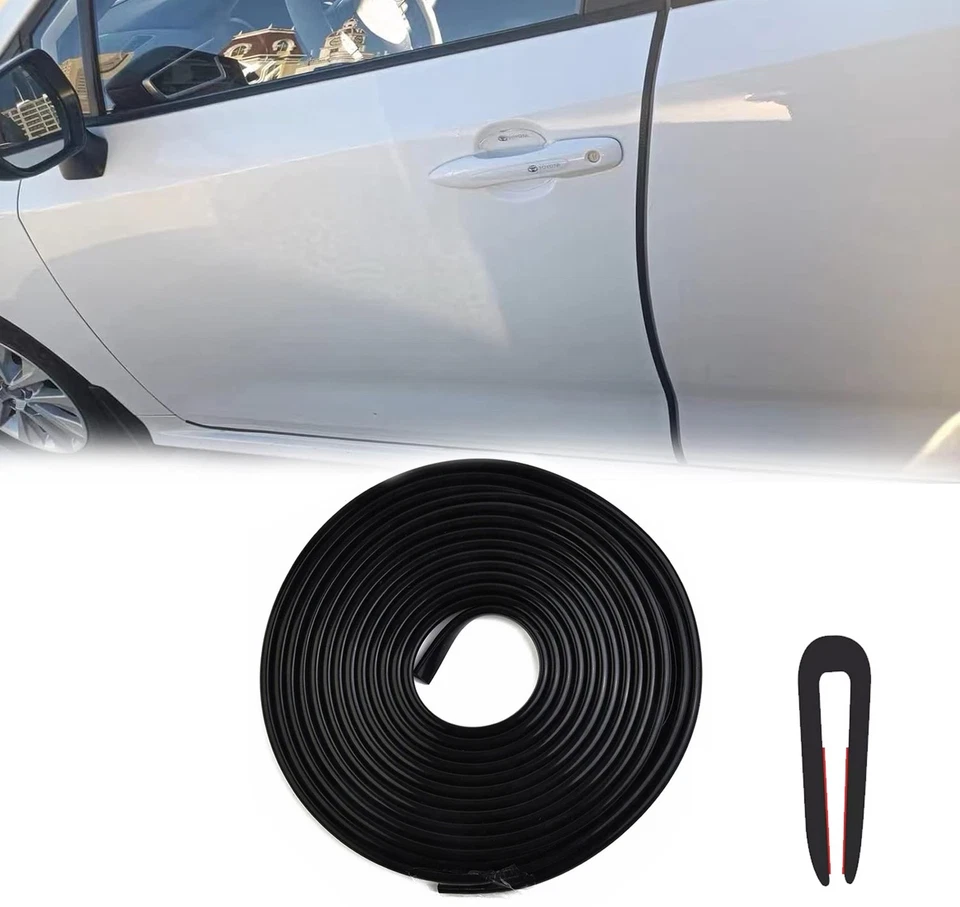 U-образная защитная молдинговая полоска 10 футов для края двери автомобиля Volkswagen - Изображение 2 из 4