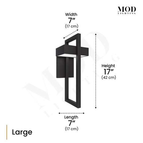 MOD LIGHTING Terri | Modernas Luces de Pared Exterior LED 10W, Exterior... - Imagen 7 de 7