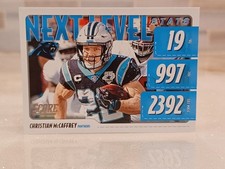 2020 Score #NLS-CM Christian McCaffrey Next Level Stats Carolina Panthers