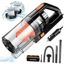 Car Vacuum Cleaner, Portable High Power 150W/7500Pa, Handheld for Car Interior 