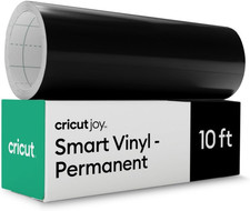 Image of Cricut Joy Smart Permanent Adhesive Vinyl | 14 Cm × 3 M | Black | Self-Adhesive