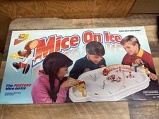Vintage Ohio Art Games Mice On Ice Table Hockey Game Complete Not Working