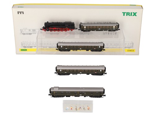 Juego de locomotora de vapor Trix 11455 N DR Vacaciones en la Selva Negra #85001 [5] LN | Condition: Used