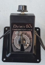 Vintage Daimic 60s Type III Enlarger Time Switch 0-60 Sec Darkroom Timer Japan