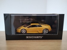 Lamborghini Murcielago 2004 Yellow Metallic Minichamps Mini Car 1/43 Kyosho