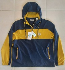 Original Penguin Sport Zip Pieced Golf Hoodie Men Navy Black Iris Sz Large 110