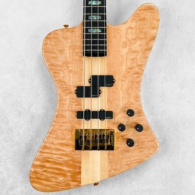 Spector 4X USA Quilt Maple 4-String Bass 2025 - Natural