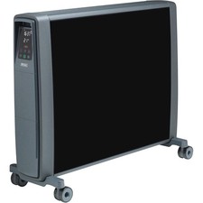 Dimplex FuturRad 3kW Freestanding Portable Eco Digital Radiator Black Glass