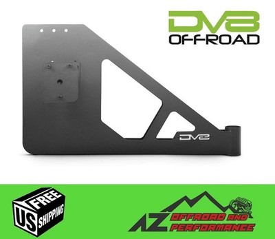 DV8 Offroad Tire Carrier for MTO Rear Bumper '07-'18 Jeep Wrangler JK / JKU